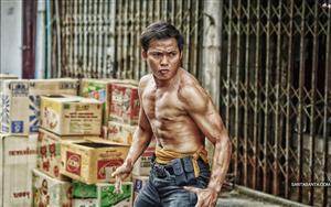 Tony Jaa - a Thai martial artist, actor and director